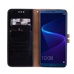 Kožené pouzdro Honor 10 černé, model knížka, materiál syntetická kůže S-T-A-R