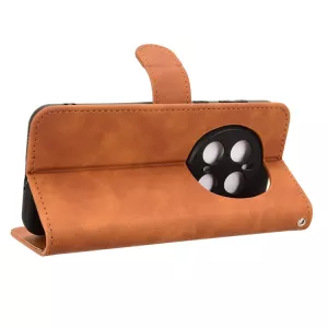 Kožené pouzdro Honor Magic7 Pro hnědé, brown, řada CLASSIC, model knížka, materiál syntetická kůže TT-TopTechnology