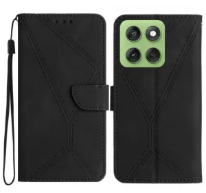 Kožené pouzdro knížka Motorola Edge 60 Pro černé
