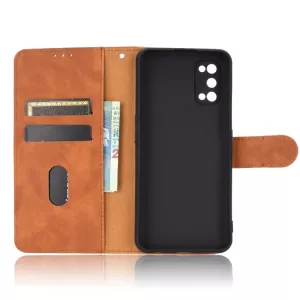 Kožené pouzdro Realme 7 Pro hnědé, brown, řada CLASSIC magnetic TT-TopTechnology