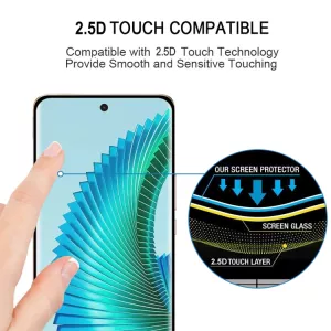 Ochranné sklo Honor Magic6 Lite 5G, zaoblené, tvrzené sklíčko na LCD displej celoplošné TT-TopTechnology