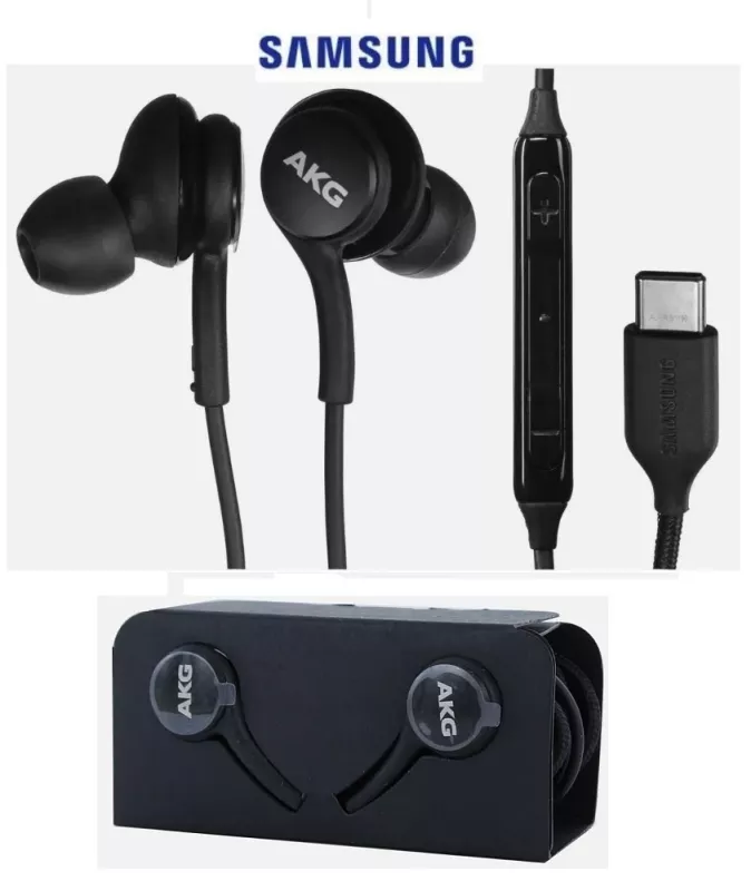 Stereo sluchátka Samsung AKG Bass, USB-C originální příslušenství pro mobilní telefony a jiná zařízení s přenosem zvuku přes konektor Typu-C Samsung-AKG