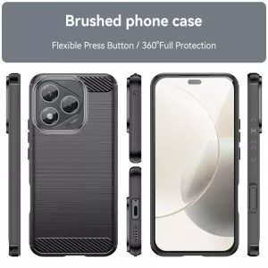 TPU pouzdro Honor 400 Lite černé, black - zadní a boční kryt telefonu TT-TopTechnology