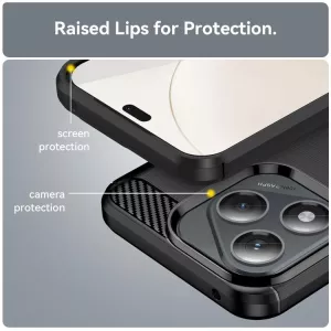 TPU pouzdro Honor 400 Lite černé, black - zadní a boční kryt telefonu TT-TopTechnology