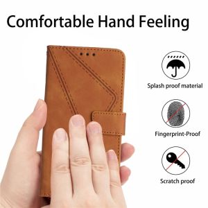 Pouzdro Xiaomi Redmi Note 11 hnědé, brown, model knížka, řada EMBOSSED, materiál syntetická kůže TT-TopTechnology