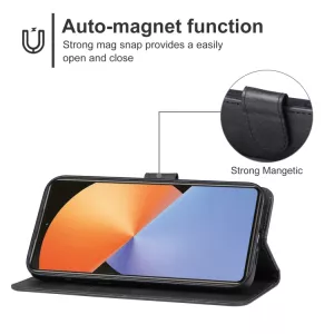 Kožené pouzdro Infinix Note 30 Pro černé, black, model knížka, řada CLASSIC TT-TopTechnology