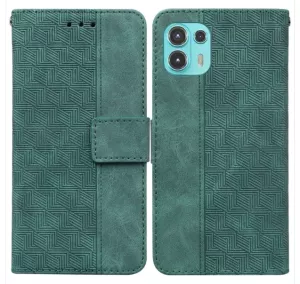  Kožené pouzdro Motorola Edge 20 Lite zelené