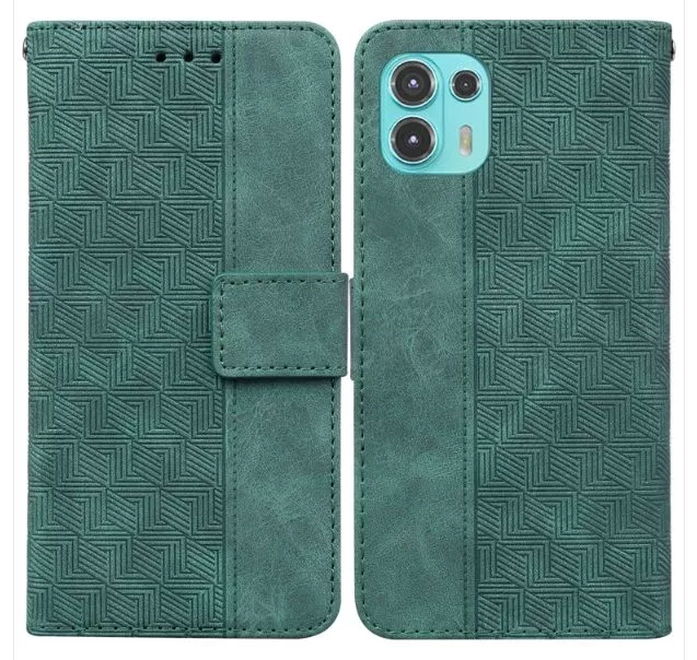  Kožené pouzdro Motorola Edge 20 Lite zelené