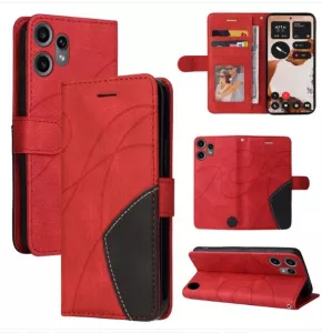 Kožené pouzdro Nothing CMF Phone 2 Pro red