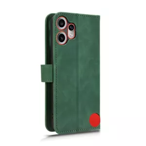 Kožené pouzdro Nothing CMF Phone 2 Pro zelené, green, model knížka, řada Magnetic-CLASSIC TT-TopTechnology