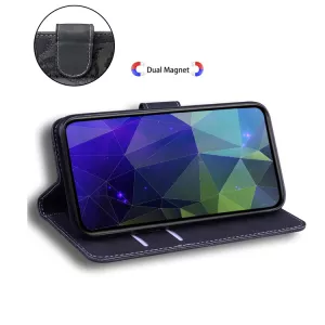 Kožené pouzdro Oppo Reno5 5G černé, black, model knížka, řada TIGER S-T-A-R