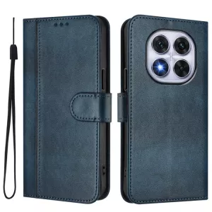 Kožené pouzdro Xiaomi Redmi Note 14 Pro 5G modré