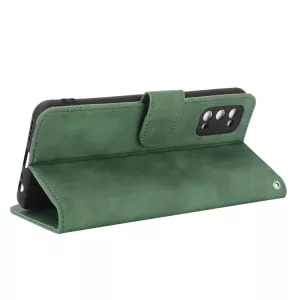 Kožené pouzdro Realme 7 Pro zelené, green, model knížka, řada CLASSIC magnetic TT-TopTechnology