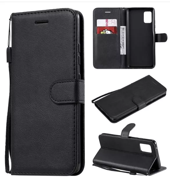 Kožené pouzdro Samsung Galaxy A51 černé