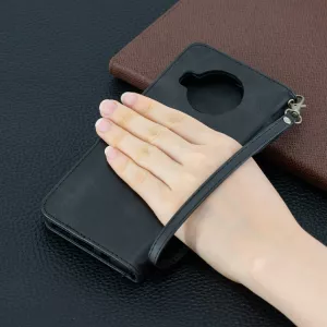 Kožené pouzdro Xiaomi Mi 10T Lite 5G černé, black, model knížka, řada LAMBSKIN magnetic TT-TopTechnology