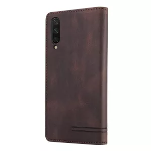 Kožené pouzdro Xiaomi Mi 9 Lite hnědé, brown, model knížka, ze syntetické kůže TT-TopTechnology Kožené pouzdro Xiaomi Mi 9 Lite hnědé, brown, model knížka, ze syntetické kůže TT-TopTechnology