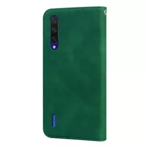 Kožené pouzdro Xiaomi Mi 9 Lite zelené, green, ze syntetické kůže, model knížka TT-TopTechnology
