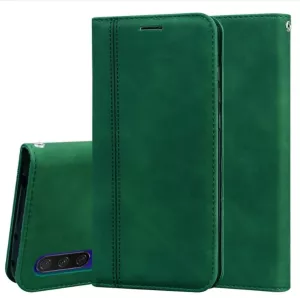 Kožené pouzdro Xiaomi Mi 9 Lite zelené