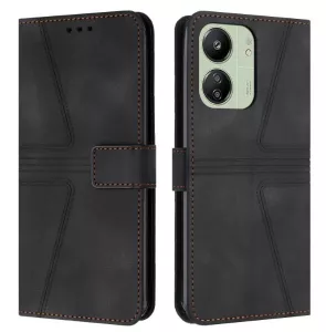 Kožené pouzdro Xiaomi Redmi 13C - černá