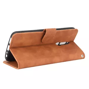 Kožené pouzdro Xiaomi Redmi 8 hnědé, brown, model knížka, řada BUSSINES STYLE TT-TopTechnology Kožené pouzdro Xiaomi Redmi 8 hnědé, brown, model knížka, řada BUSSINES STYLE TT-TopTechnology