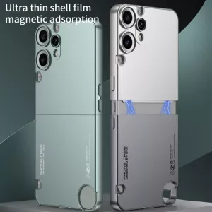Nárazuvzdorný kryt pro Nothing CMF Phone 2 Pro stříbrný, silver, s čepovým spojem TT-TopTechnology
