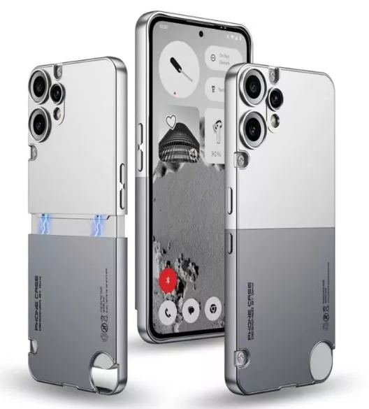 kryt pro Nothing CMF Phone 2 Pro stříbrný