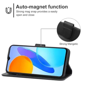 Pouzdro Honor X6, Honor X8 5G, Honor 70 Lite černé, black, model knížka, materiál syntetická kůže, řada CLASSIC TT-TopTechnology