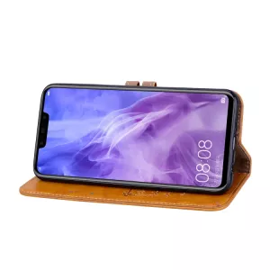 Pouzdro pro HUAWEI NOVA 3 hnědé, brown, model knížka, řada Business Style S-T-A-R