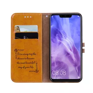 Pouzdro pro HUAWEI NOVA 3 hnědé, brown, model knížka, řada Business Style S-T-A-R