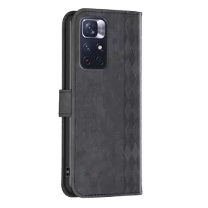 Pouzdro Xiaomi Redmi Note 12s černé, black, model knížka, řada EMBOSSED, materiál syntetická kůže TT-TopTechnology