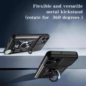 TPU ochranný kryt, pouzdro Nothing CMF Phone 2 Pro černé, black, vhodné pro magnetický držák, řada DEFENDER TT-TopTechnology