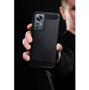 TPU pouzdro, ochranný kryt Oppo Reno 12 5G černý, black, řada CARBON TT-TopTechnology