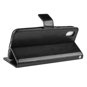 Kožené pouzdro Honor 8s černé, black, model knížka, řada CLASSIC S-T-A-R