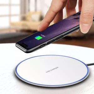 Bezdrátová nabíječka Qi 15W bílá – rychlé bezdrátové nabíjení pro mobilní telefony S-T-A-R Bezdrátová nabíječka Qi 15W bílá – rychlé bezdrátové nabíjení pro mobilní telefony S-T-A-R