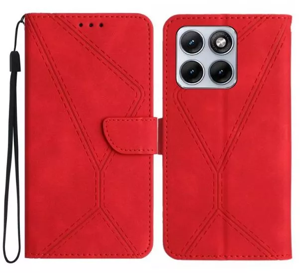 pouzdro Motorola Edge 70 Fusion – červené, knížka