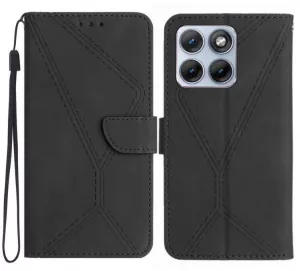 pouzdro Motorola Edge 70 Fusion 5G – černé, knížka