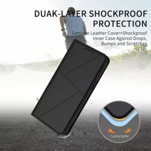 Luxusní knížkové pouzdro pro Motorola Moto G62 5G černé | magnetické zavírání, kapsy na karty, funkce stojánku, syntetická kůže TT-TopTechnology Luxusní knížkové pouzdro pro Motorola Moto G62 5G černé | magnetické zavírání, kapsy na karty, funkce stojánku, syntetická kůže TT-TopTechnology