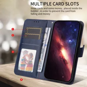 Luxusní knížkové pouzdro pro Xiaomi 17 tmavě modré (Dark Blue) | magnetické zavírání, kapsy na karty, funkce stojánku, ochranný obal z kvalitní syntetické kůže TT-TopTechnology Luxusní knížkové pouzdro pro Xiaomi 17 tmavě modré (Dark Blue) | magnetické zavírání, kapsy na karty, funkce stojánku, ochranný obal z kvalitní syntetické kůže TT-TopTechnology