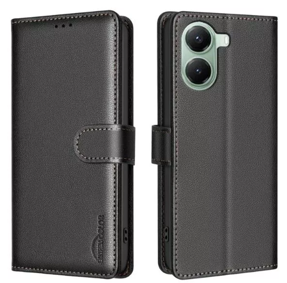 Pouzdro Poco X7 Pro – knížka, černé