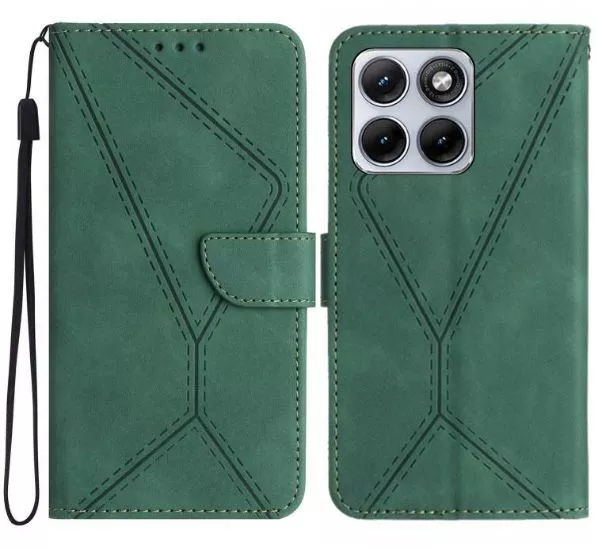 pouzdro Motorola Edge 70 Fusion – zelené, knížka