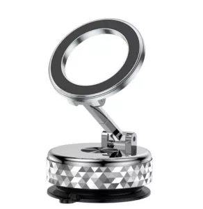 držák vakuový přísavný 360° stříbrný diamant