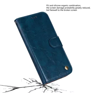 Pouzdro Huawei Nova 8i / Honor 50 Lite modré | Knížkové pouzdro ze syntetické kůže, řada Business S-T-A-R