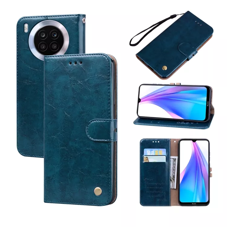 Pouzdro Huawei Nova 8i / Honor 50 Lite modré | Knížka