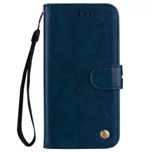 Pouzdro Huawei Nova 8i / Honor 50 Lite modré | Knížkové pouzdro ze syntetické kůže, řada Business S-T-A-R