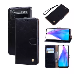 Pouzdro Xiaomi Redmi Note 11 4G ( Gobal ) – černé knížkové pouzdro ze syntetické kůže S-T-A-R Pouzdro Xiaomi Redmi Note 11 Global ( 4G ) – černé