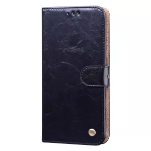 Pouzdro Xiaomi Redmi Note 11S – černé knížkové pouzdro ze syntetické kůže Crazy Horse S-T-A-R