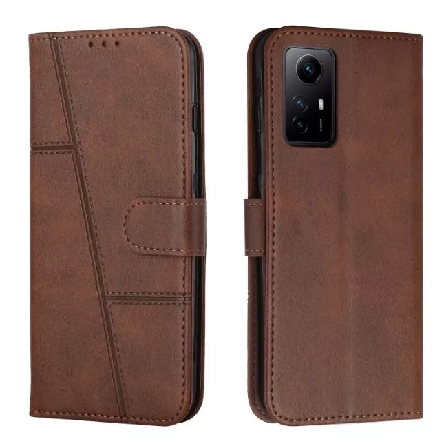 Pouzdro Xiaomi Redmi Note 12s hnědé