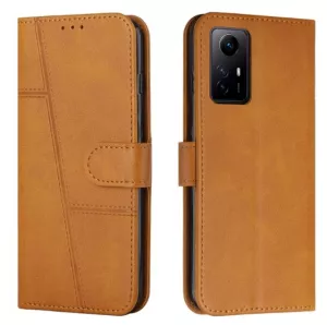  Pouzdro Xiaomi Redmi Note 12s světle hnědé