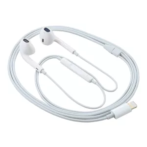 Sluchátka pro Apple iPhone s Lightning 8pin konektorem a Bluetooth rozhraním – stereo handsfree s mikrofonem a ovládáním hovorů TopTechnology Sluchátka pro Apple iPhone s Lightning 8pin konektorem a Bluetooth rozhraním – stereo handsfree s mikrofonem a ovládáním hovorů TopTechnology