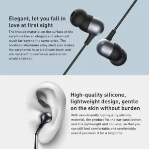 Stereo sluchátka Xiaomi BASS SYSTEM s mikrofonem | 3,5 mm jack, Handsfree, kompatibilní se všemi telefony Xiaomi, Redmi a POCO s audio konektorem Stereo sluchátka Xiaomi BASS SYSTEM s mikrofonem | 3,5 mm jack, Handsfree, kompatibilní se všemi telefony Xiaomi, Redmi a POCO s audio konektorem